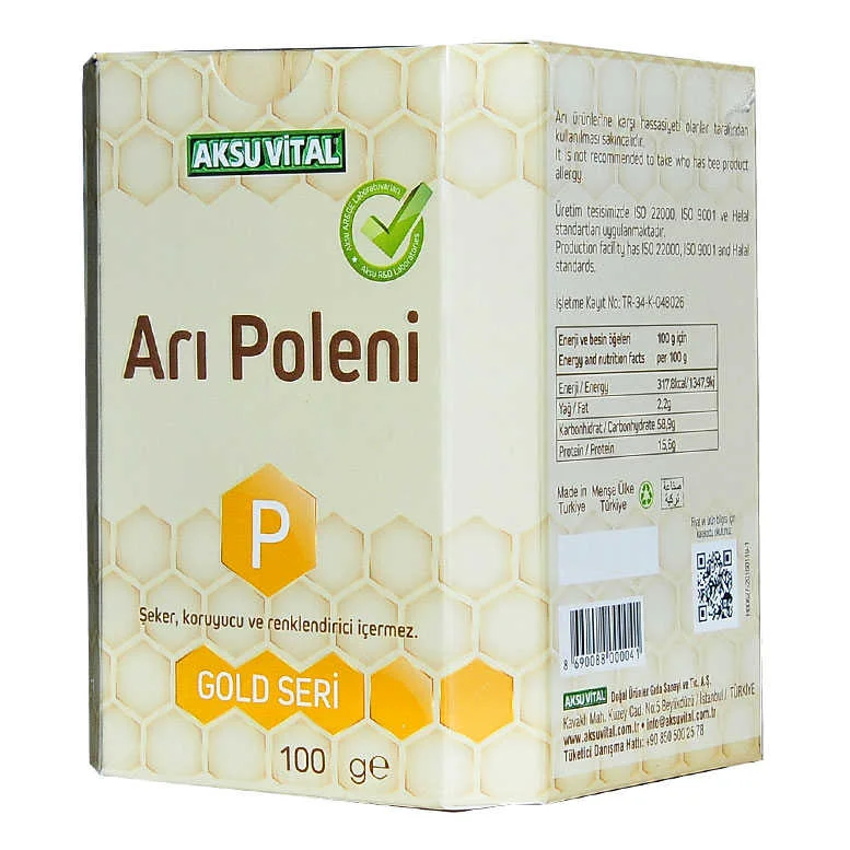 Arı Poleni 100 Gr - Doğal Enerji ve Bağışıklık Desteği