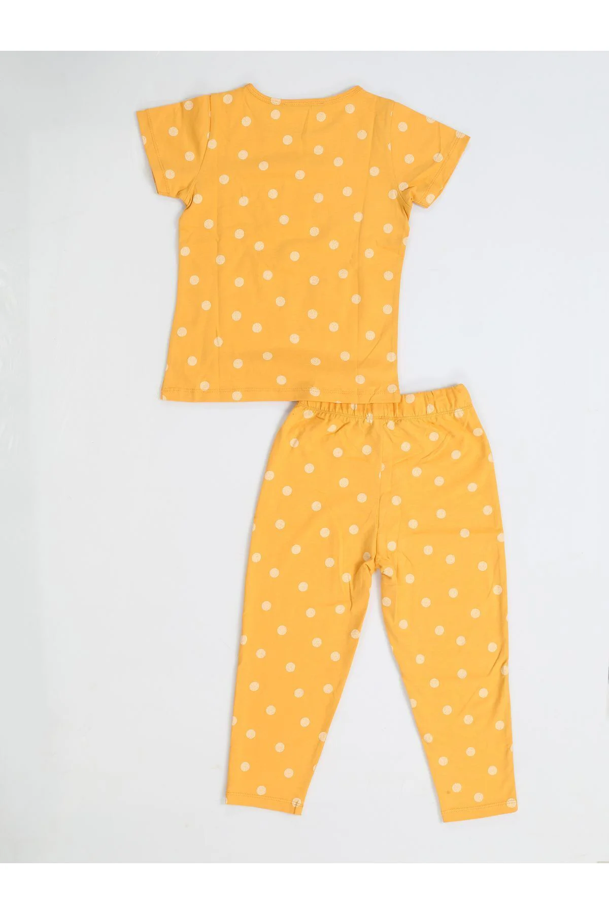 Arı Puanlı Kız Çocuk Pijama Takım