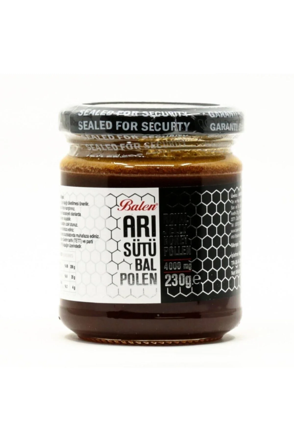 Arı Sütü Bal Polen Karışım 4000 mg.