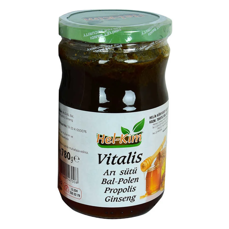 Arı Sütü Bal Polen Propolis Ginsengli Bitkisel Macun 780 Gr - Doğanın Gücüyle Enerji ve Bağışıklık Desteği