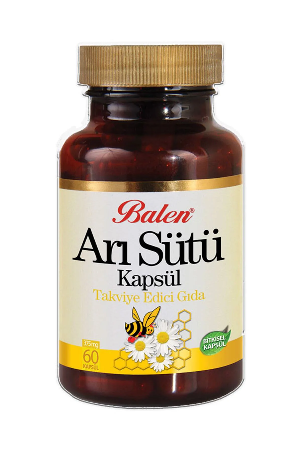 Arı Sütü Kapsül 375 Mg 60 Kapsül 2 Adet