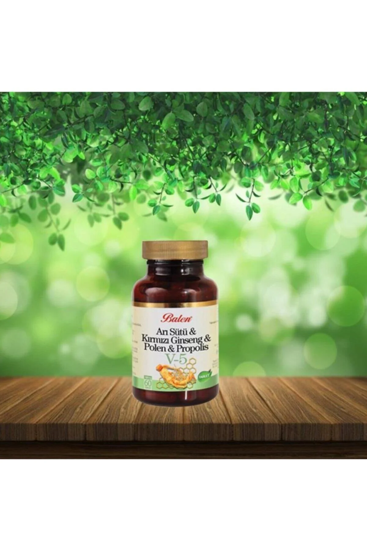 Arı Sütü & Kırmızı Ginseng & Polen & Propolis V51000mg 60 Arı Sütü & Kırmızı Ginseng & Polen & Propolis V51000mg 60 - Görsel 2