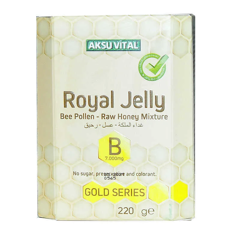 Arı Sütü Polen Bal Karışımı B 7.000 Mg Gold Seri 220 Gr - Enerji ve Bağışıklık Desteği Fiyatı, Yorumları ve Özellikleri