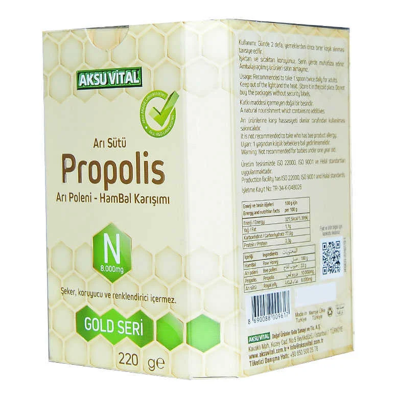 Arı Sütü Propolis Polen Bal Karışımı 220 Gr – Doğanın Bağışıklık Gücü Fiyatı, Yorumları ve Özellikleri