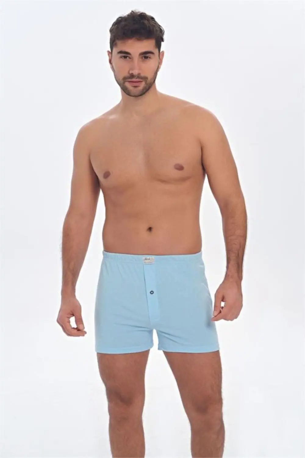 Arias Closet Erkek Pamuklu Önden Düğmeli Klasik Bokser