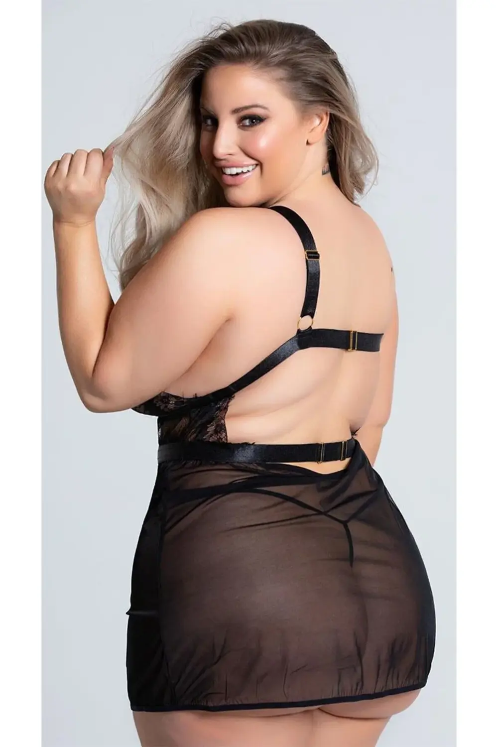 Arias Closet Özel Tasarım Büyük Beden Göğüs Altı Şeritli Askılı F Arias Closet Özel Tasarım Büyük Beden Göğüs Altı Şeritli Askılı F