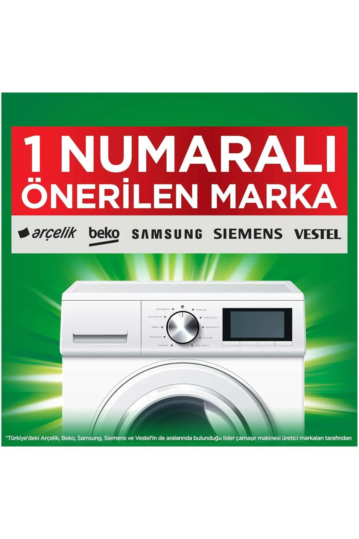 ARİELDAĞ ESiNTISI BEYAZLAR İÇİN 4 KG 26 YIKAMA