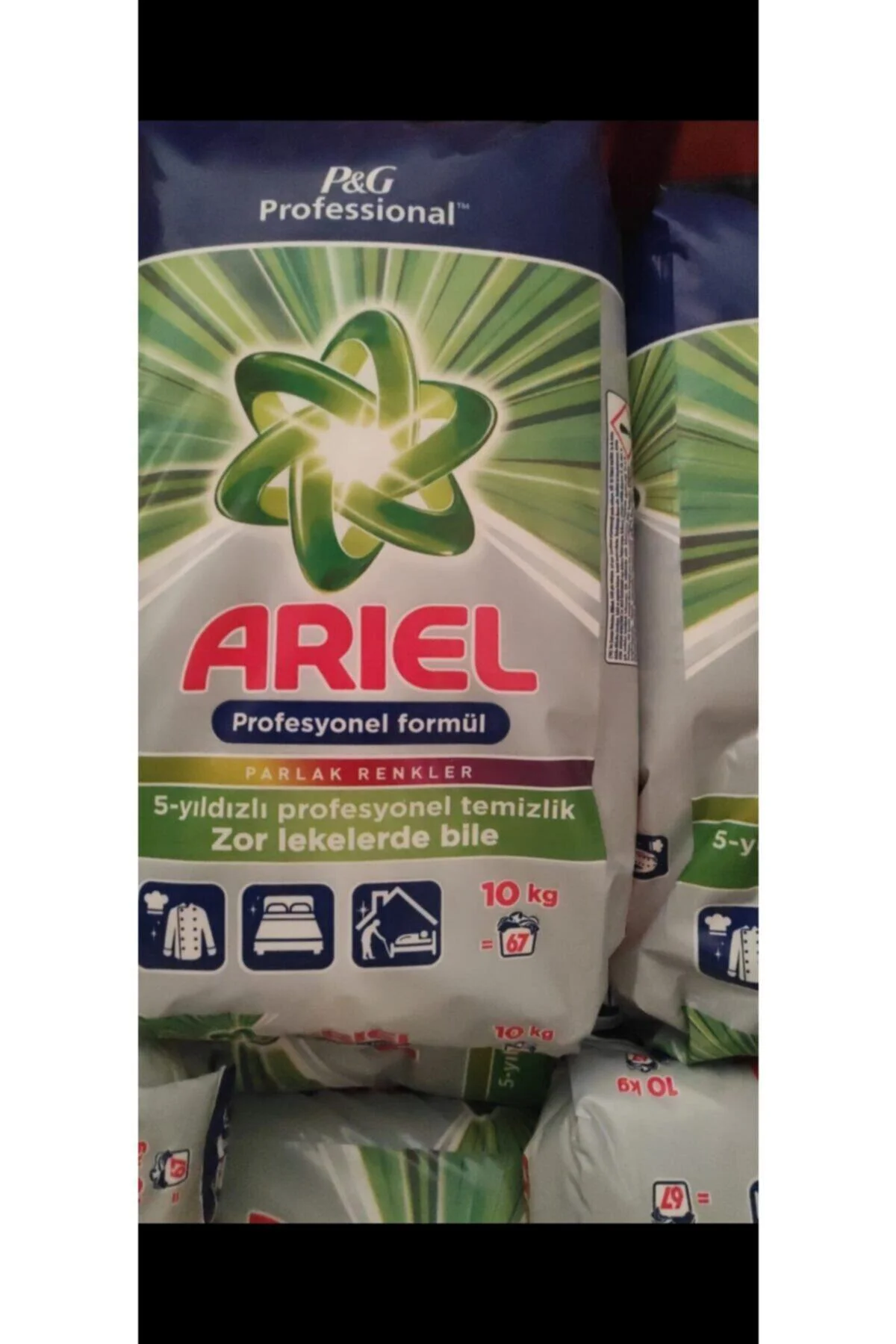 ArielProfessionel Formül Parlak Renkler P&g 10kg