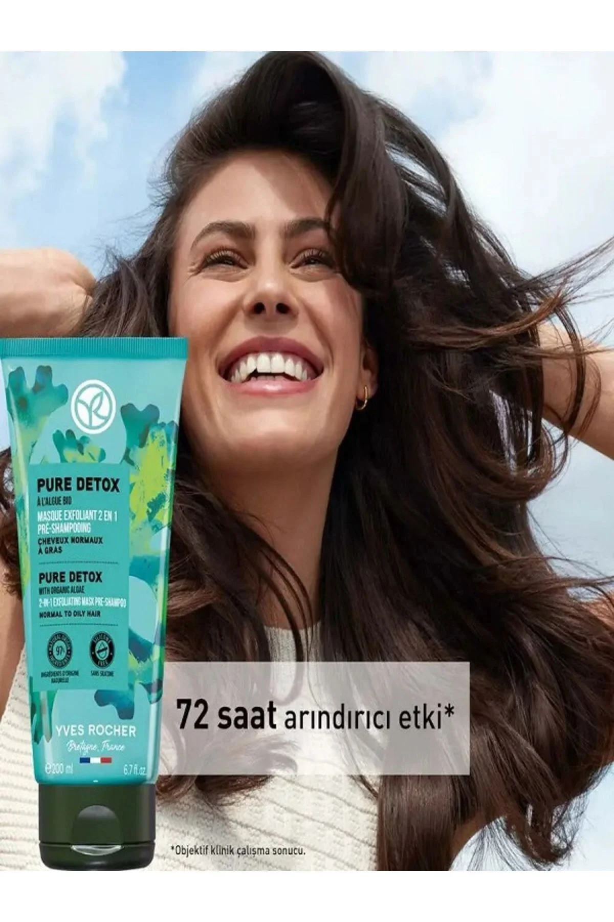 Arındırıcı 2si1 Arada Peeling ve Maske - Yağlı Saçlar /Detoks Etk