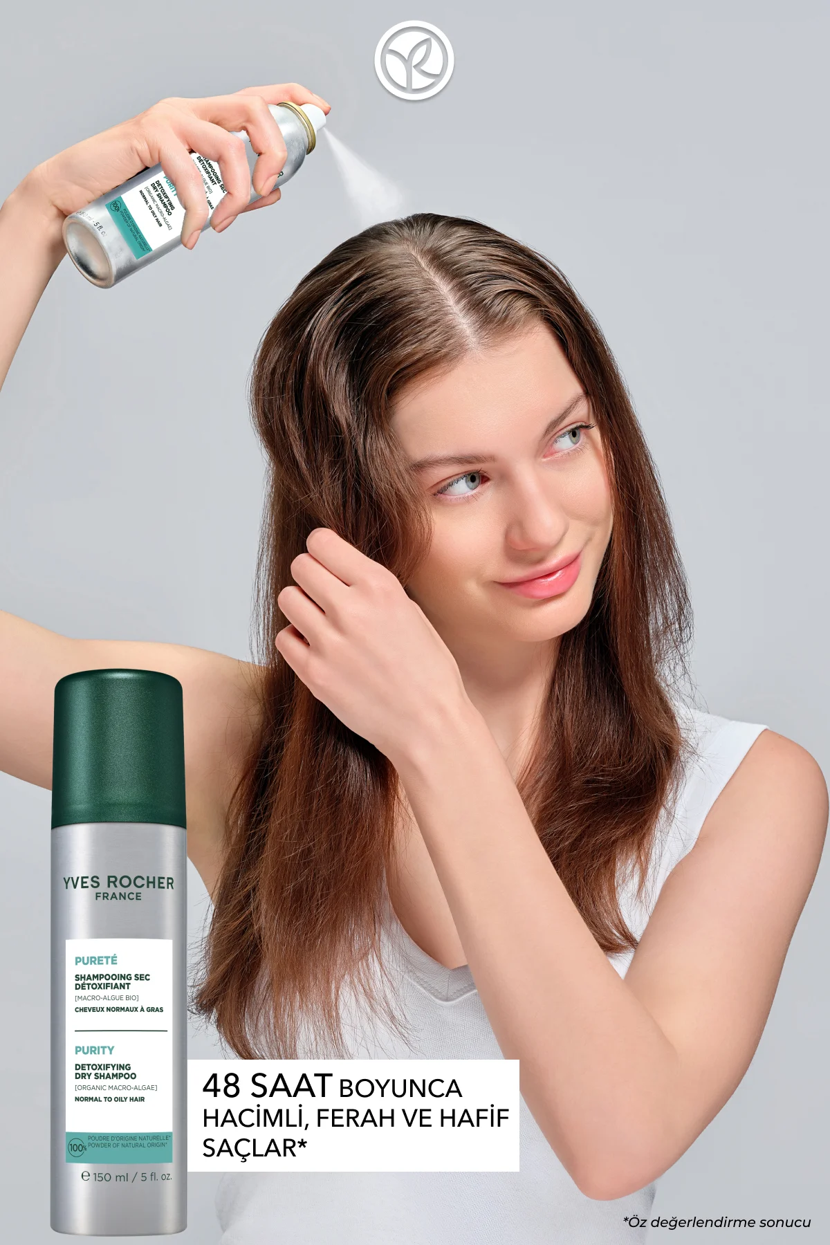 Arındırıcı Kuru Şampuan - Tüm Saçlar / Purete - Tuzsuz ,Vegan -15