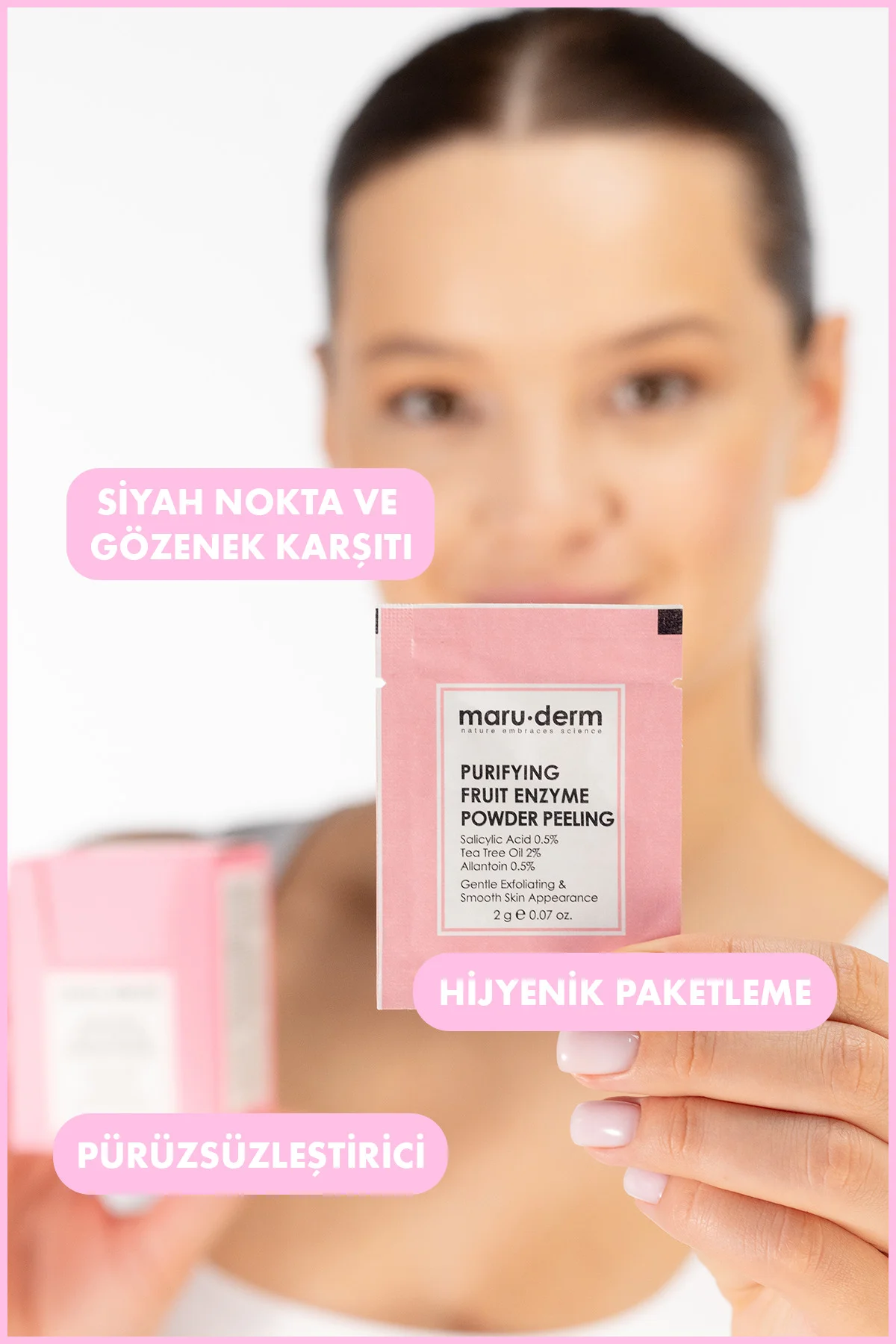 Arındırıcı Meyve Enzim Toz Peeling 60 G (Salisilik Asit 0.5% + Ça