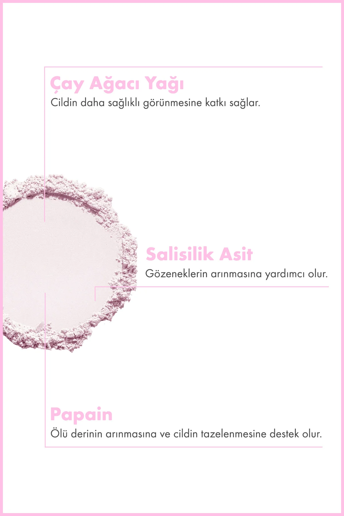 Arındırıcı Meyve Enzim Toz Peeling 60 G (Salisilik Asit 0.5% + Ça