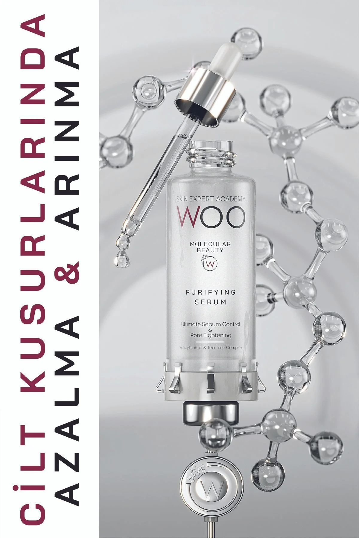 Arındırıcı Ve Gözenek Sıkılaştırıcı Serum 50ml Cilt Kusurlarını Azaltma Etkili Akne Karşıtı - Görsel 3