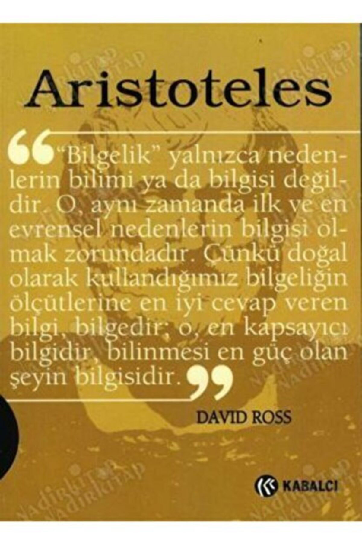 Aristoteles - David Ross