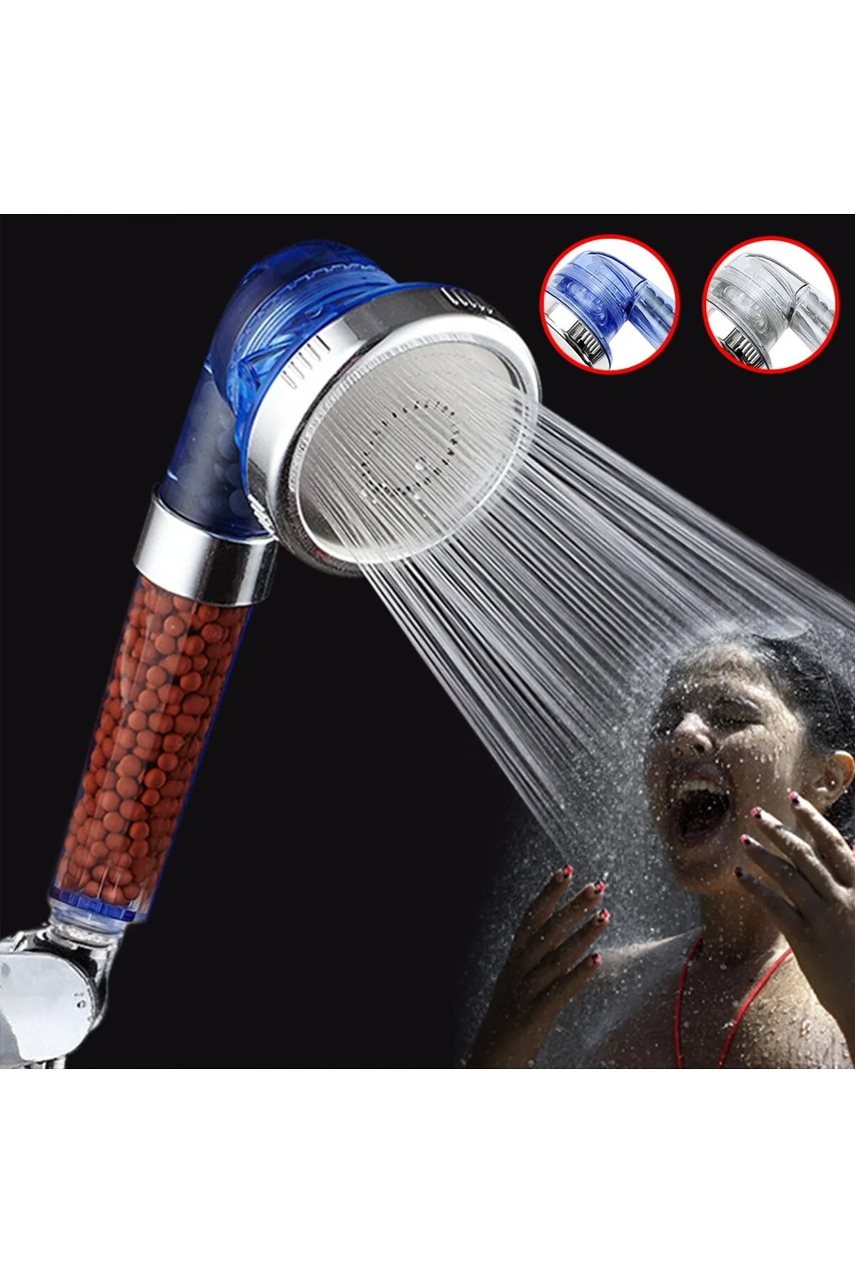Arıtmalı Su Tasarruflu Akıllı Duş Başlığı - Görsel 3