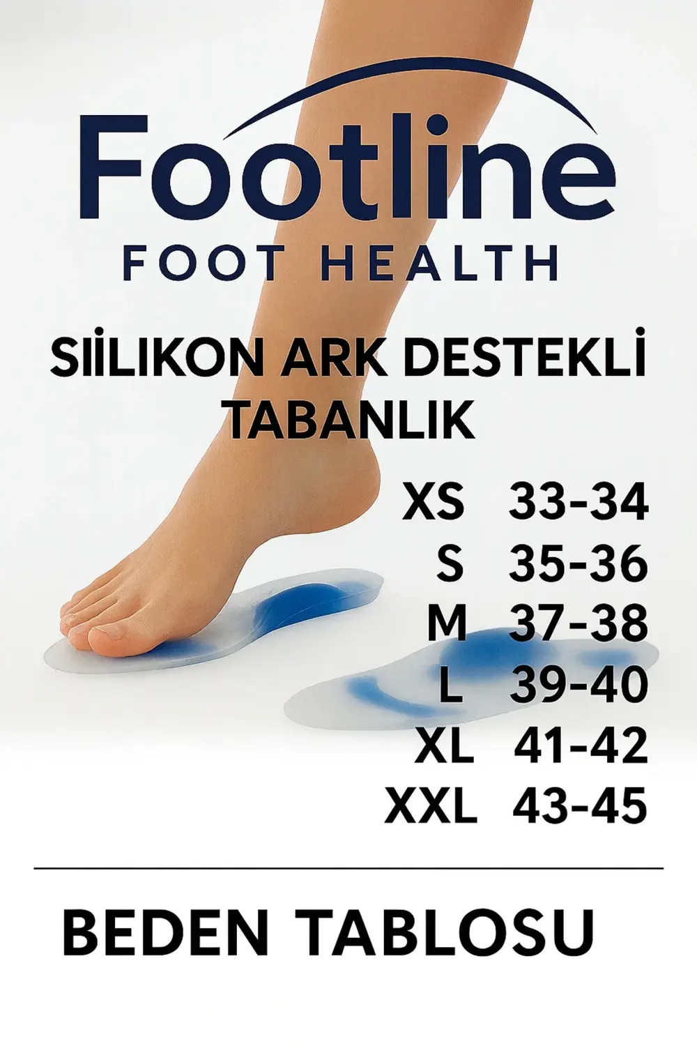 Ark Takviyeli Taban Düşüklüğü Düz Taban Içe Basma Destekli Anatom