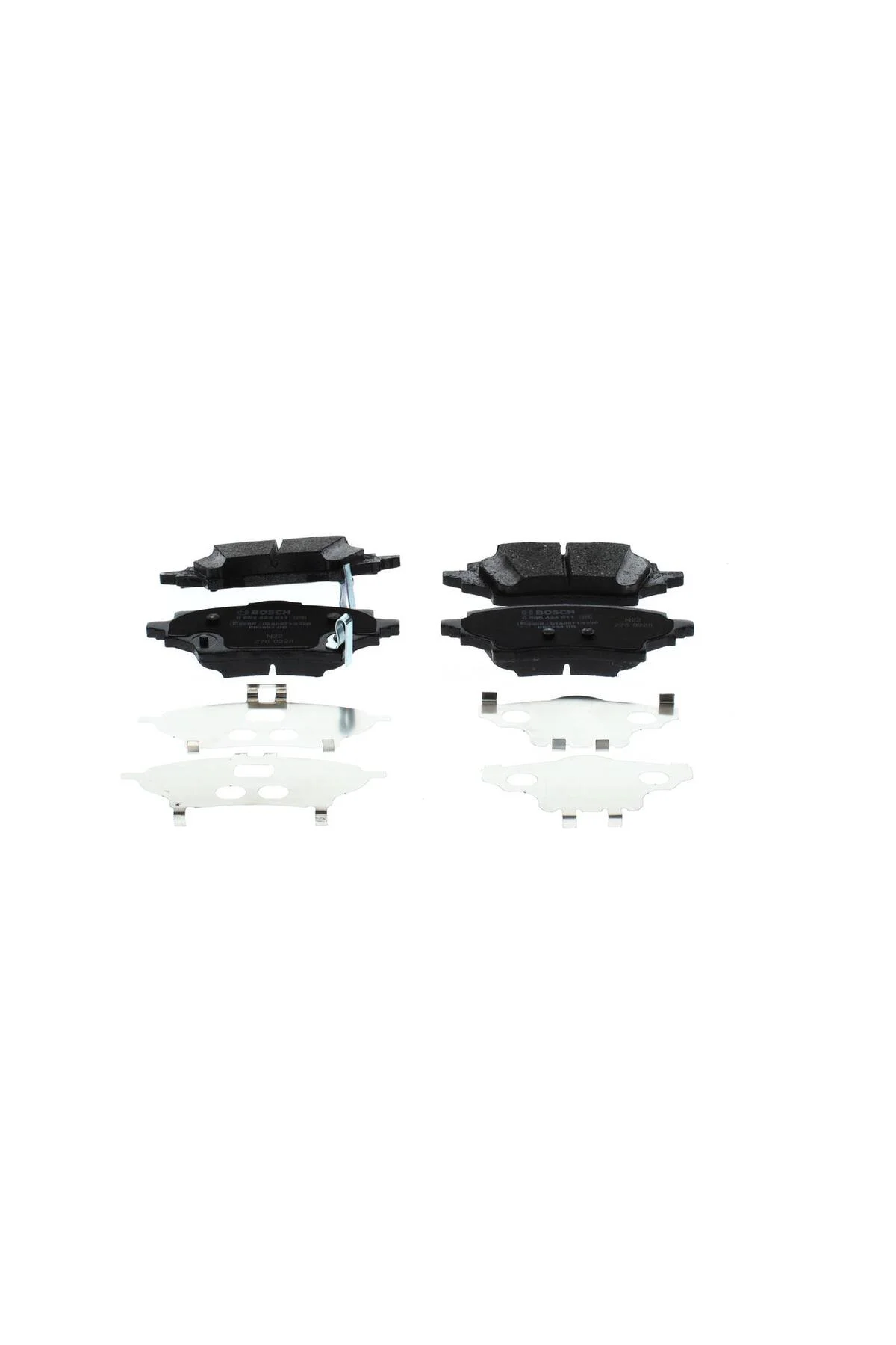 ARKA FREN BALATA TOYOTA C-HR AX10 COROLLA 12 E210 YARİS 4 04466-F4010 BOSCH 0986424911