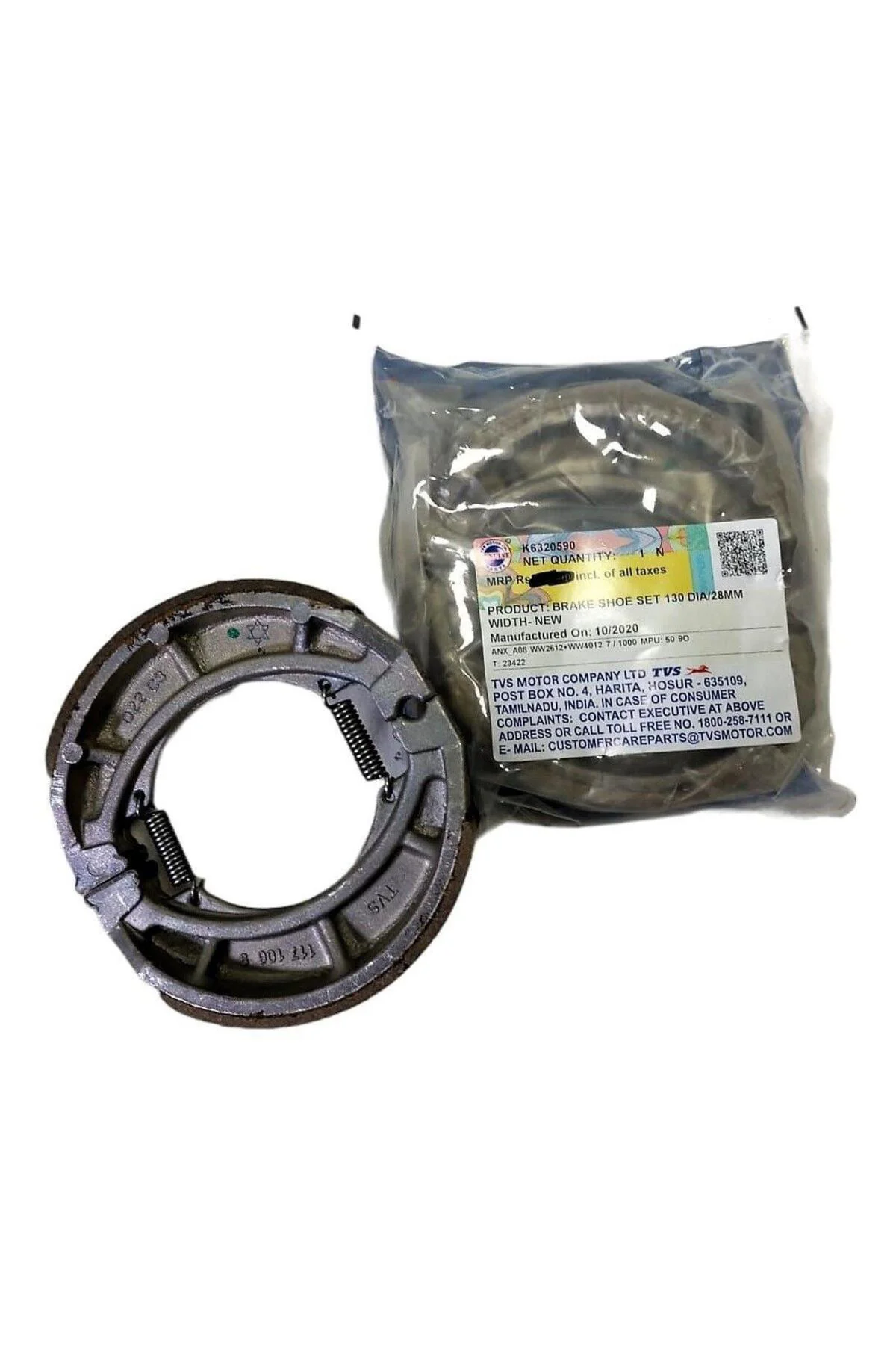 Arka Fren Balatası Orjinal 130 mm Jüpiter 110 / 125 - Wego - Ntroq 125 - Apache