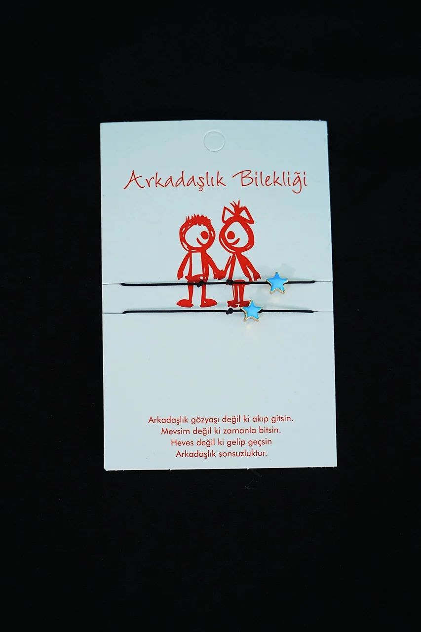 Arkadaş Şans Bilekliği Yıldız Model Diğer Arkadaş Şans Bilekliği Yıldız Model Diğer