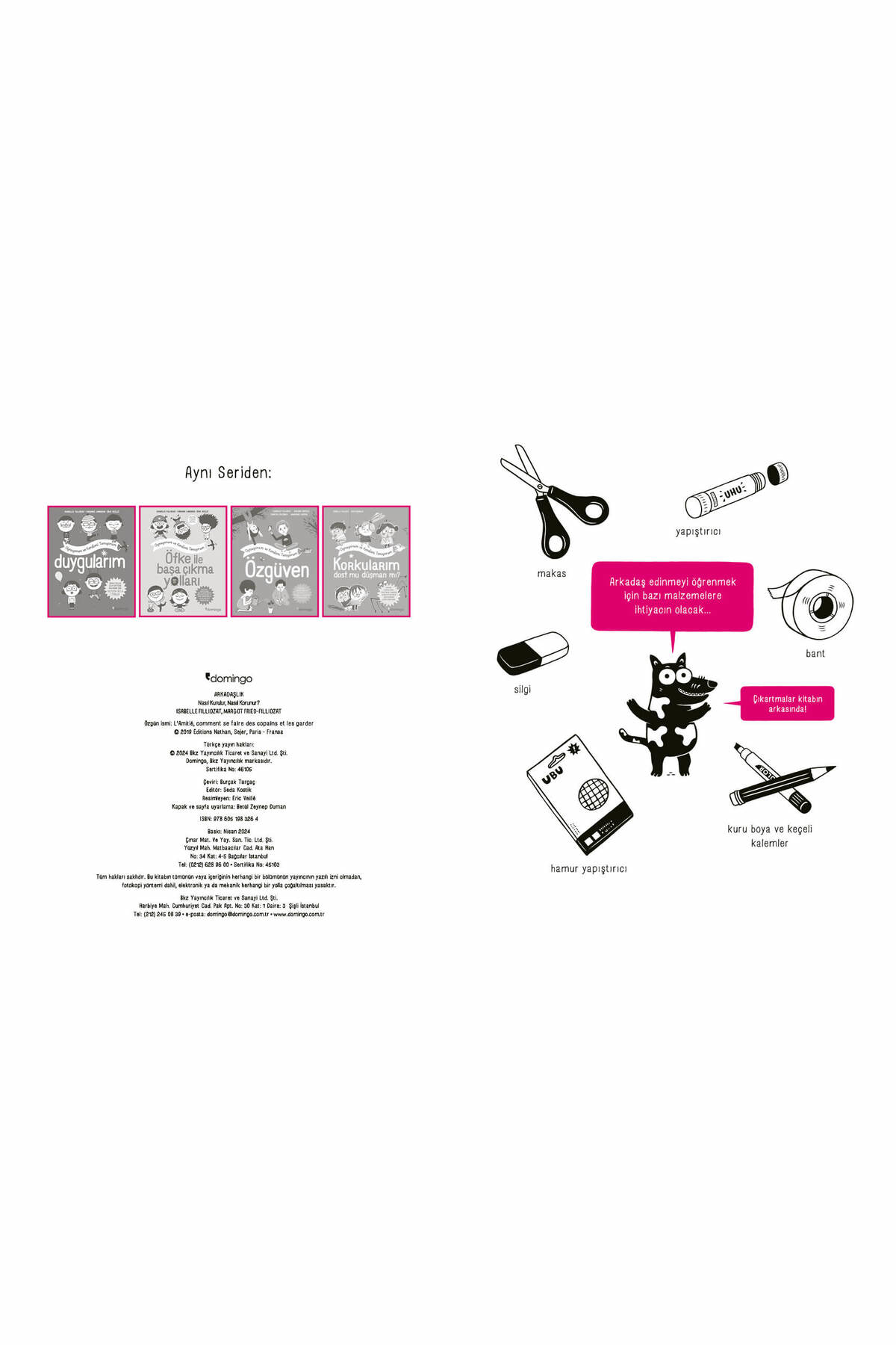 Domingo Yayınevi Arkadaşlık Nasıl Kurulur Ve Nasıl Korunur? - Oynuyorum Ve Kendimi