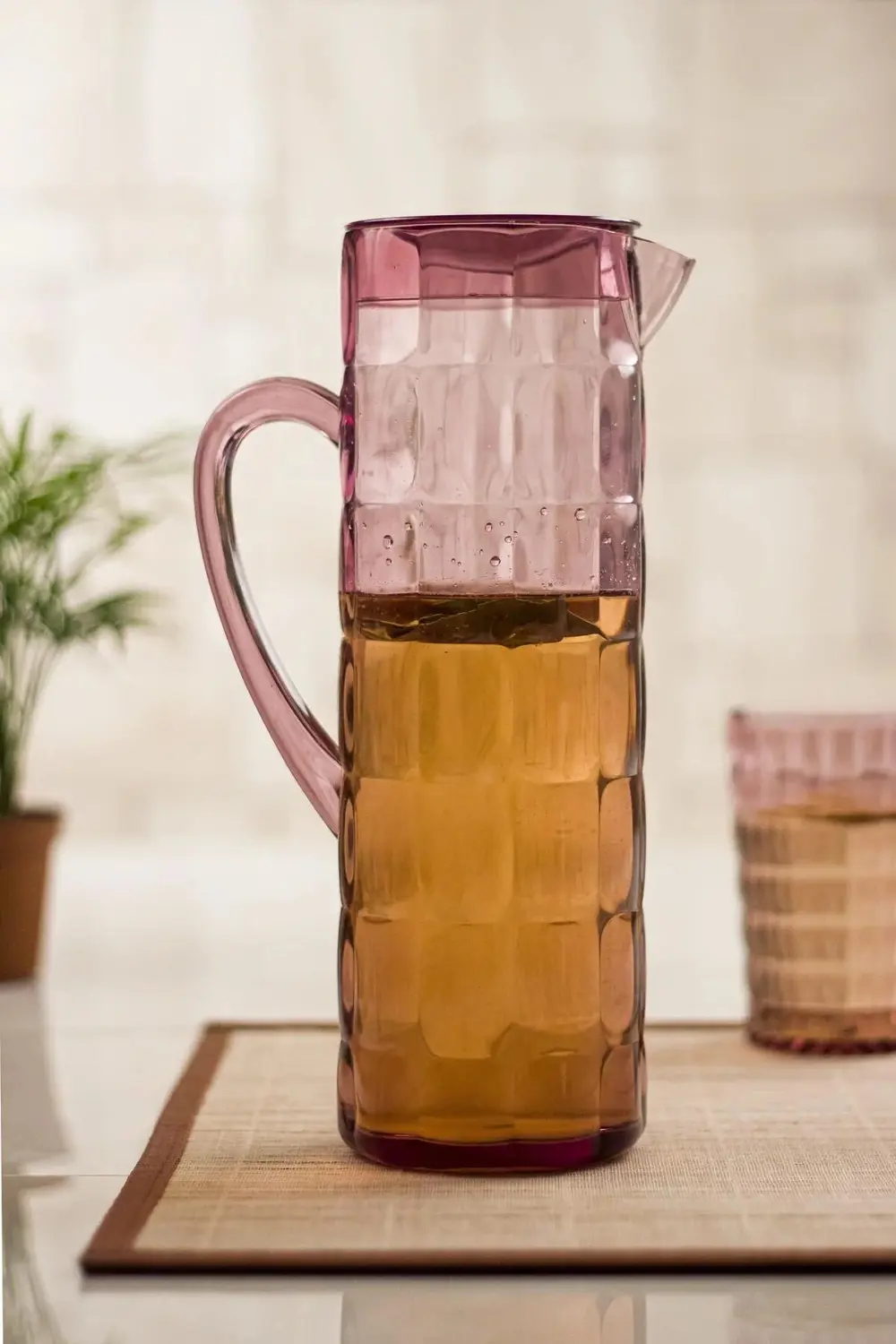 Arkilik Allegra 1,5 Lt Mürdüm Sürahi (Buzdolabı Kapak Rafına Sığa