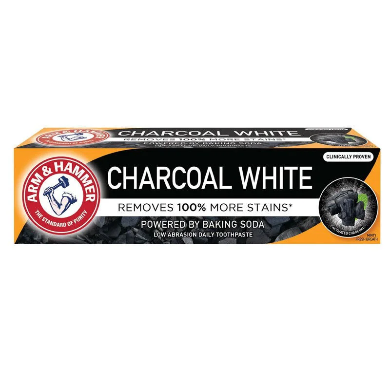 Arm & Hammer Charcoal Sensitive Aktif Kömürlü Diş Macunu 75ml Arm & Hammer Charcoal Sensitive Aktif Kömürlü Diş Macunu 75ml