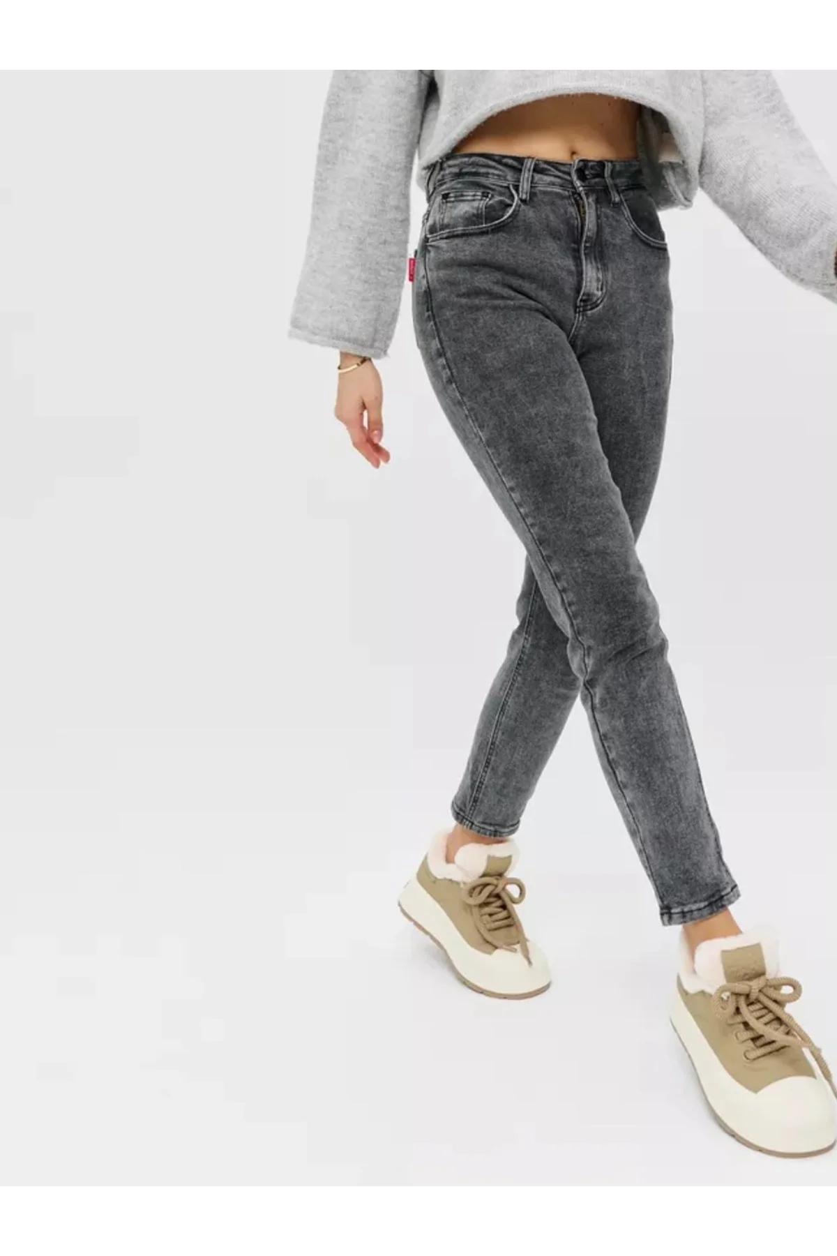 ARME CITY GAMELU GONE İÇİ KÜRLÜ BAĞCIKLI KALIN TABAN GÜNLÜK  AYAK