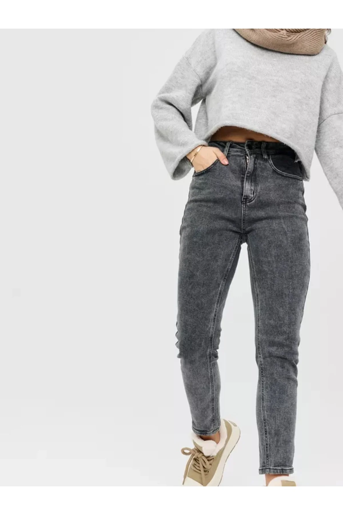 ARME CITY GAMELU GONE İÇİ KÜRLÜ BAĞCIKLI KALIN TABAN GÜNLÜK  AYAK