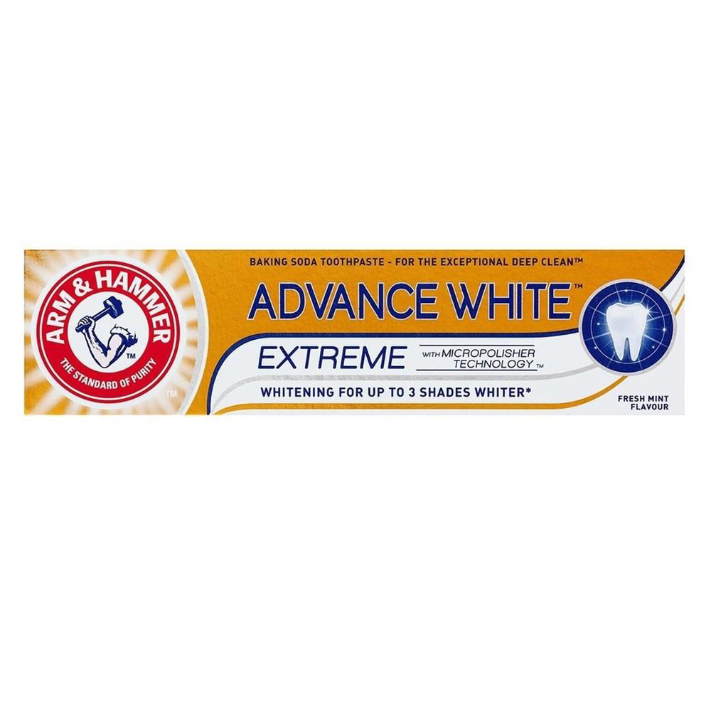 Arm&Hammer Advance White Diş Macunu 75 ml 3tona kadar beyazlık Arm&Hammer Advance White Diş Macunu 75 ml 3tona kadar beyazlık