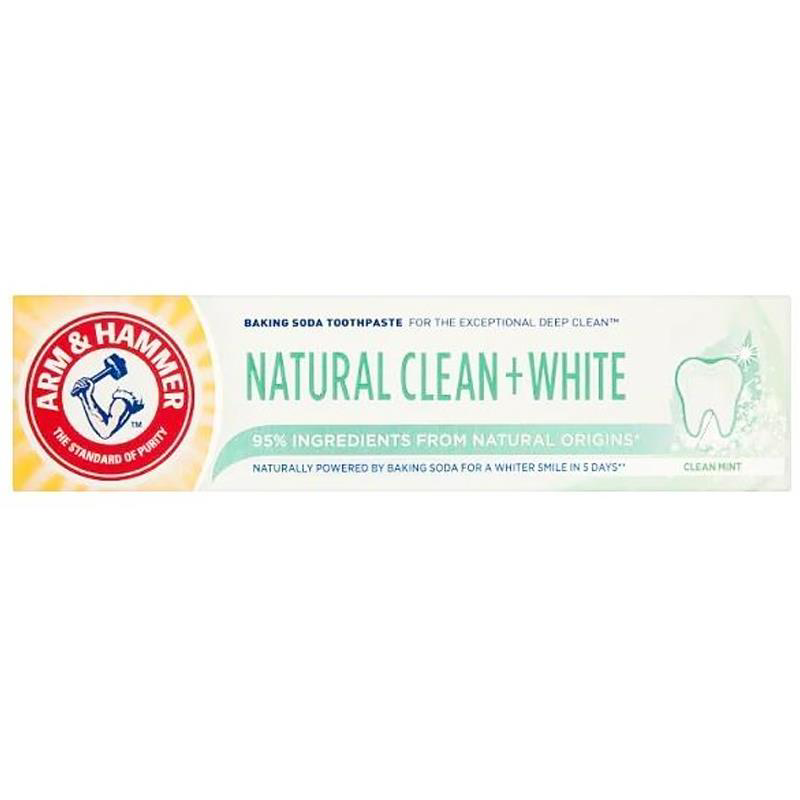 Arm&Hammer Natural Clean White Diş Macunu 75ml Arm&Hammer Natural Clean White Diş Macunu 75ml