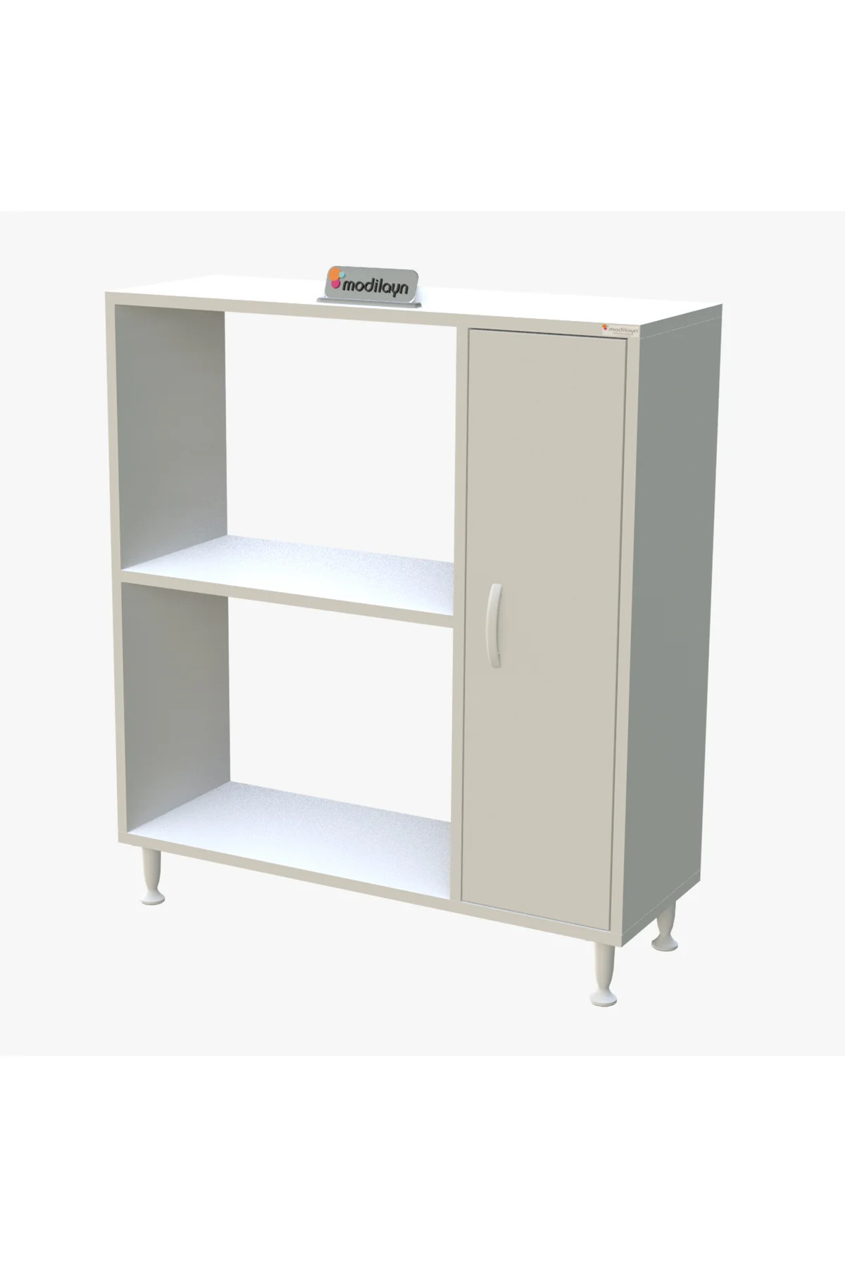 Armin 90 x 95,5 x 32,5 cm Kapaklı Çok Amaçlı Banyo & Mutfak Dolab