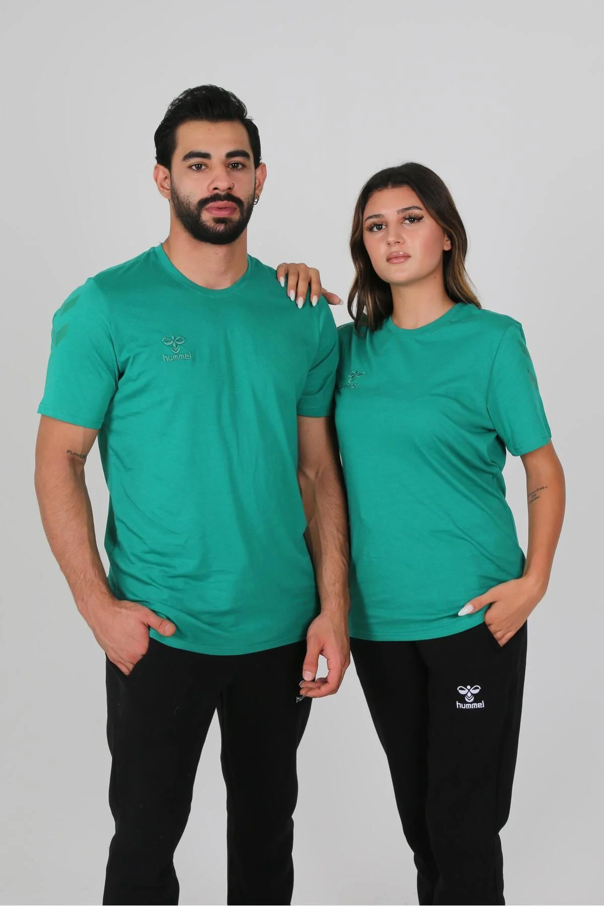 Armin Pamuklu Antrenman Tişört Yeşil