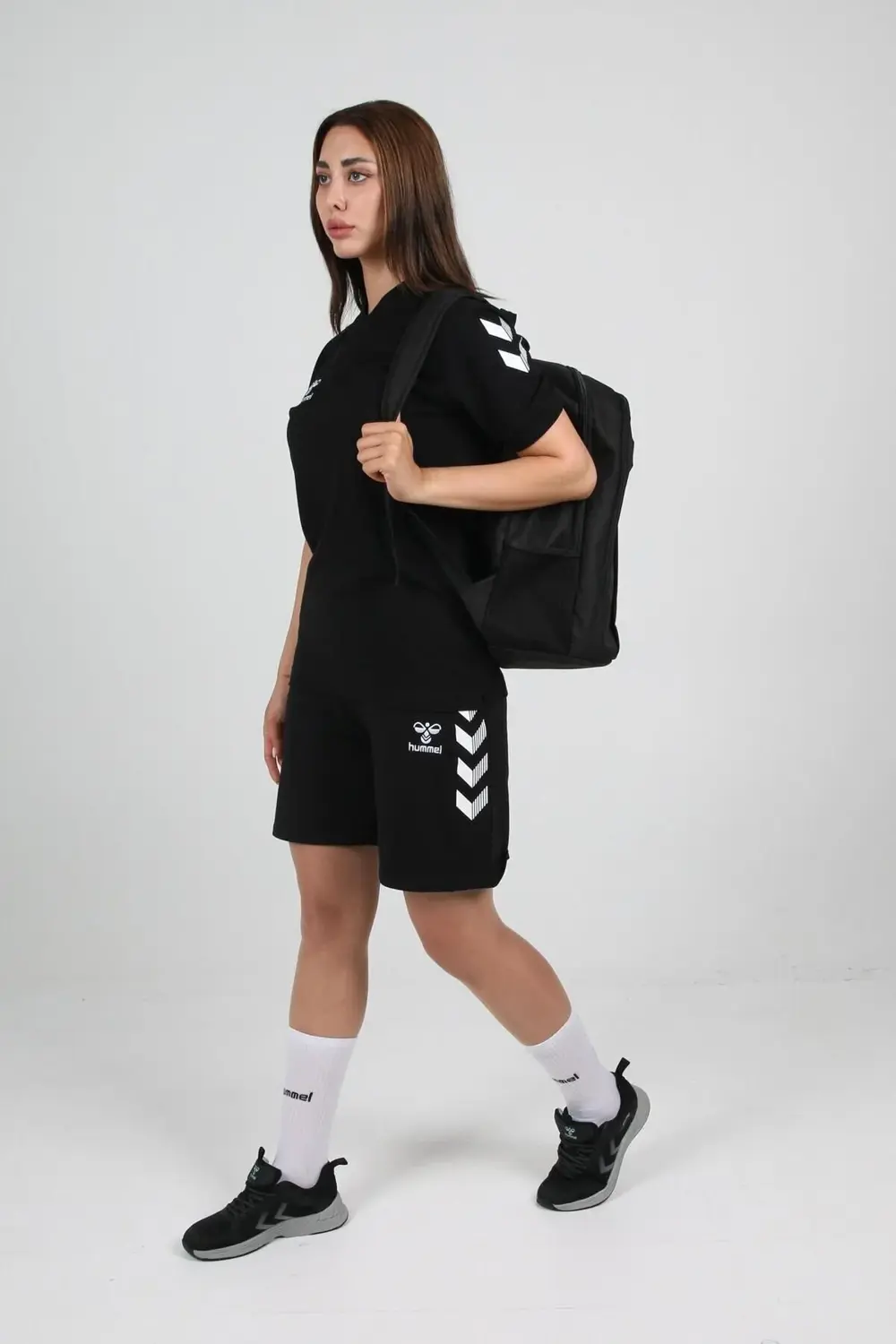 Armin Pamuklu Bebe Yaka Tişört Siyah