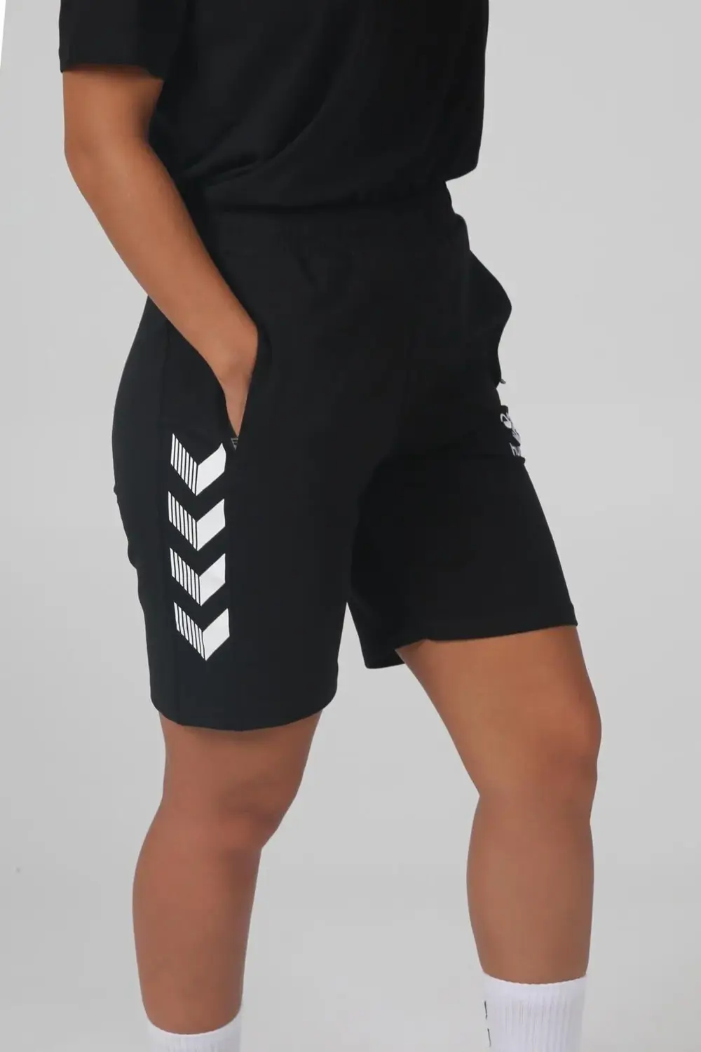 Armin Pamuklu Cepli Kamp Şortu Siyah