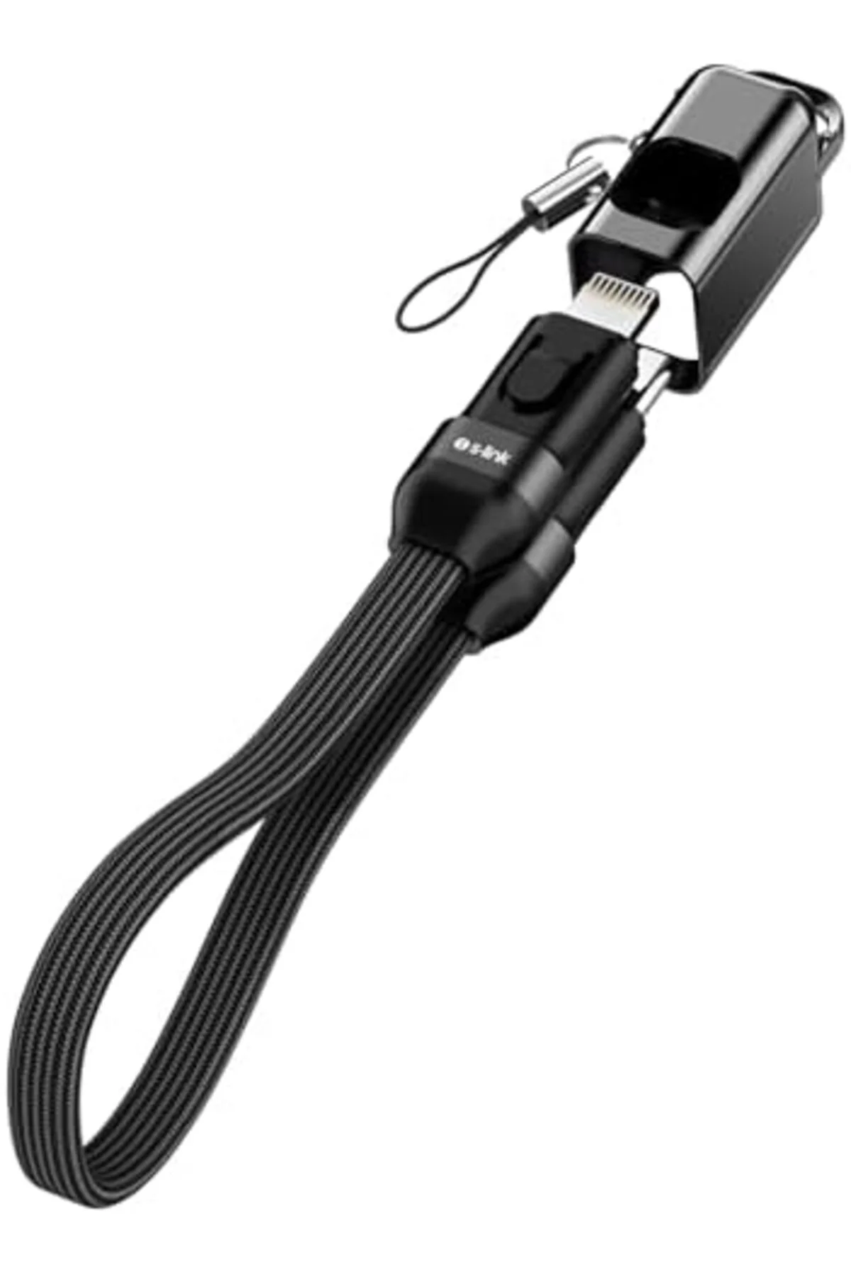 Armor CL-020 30W 20 cm Type-C to Lightning PD Örgülü Metal Başlık