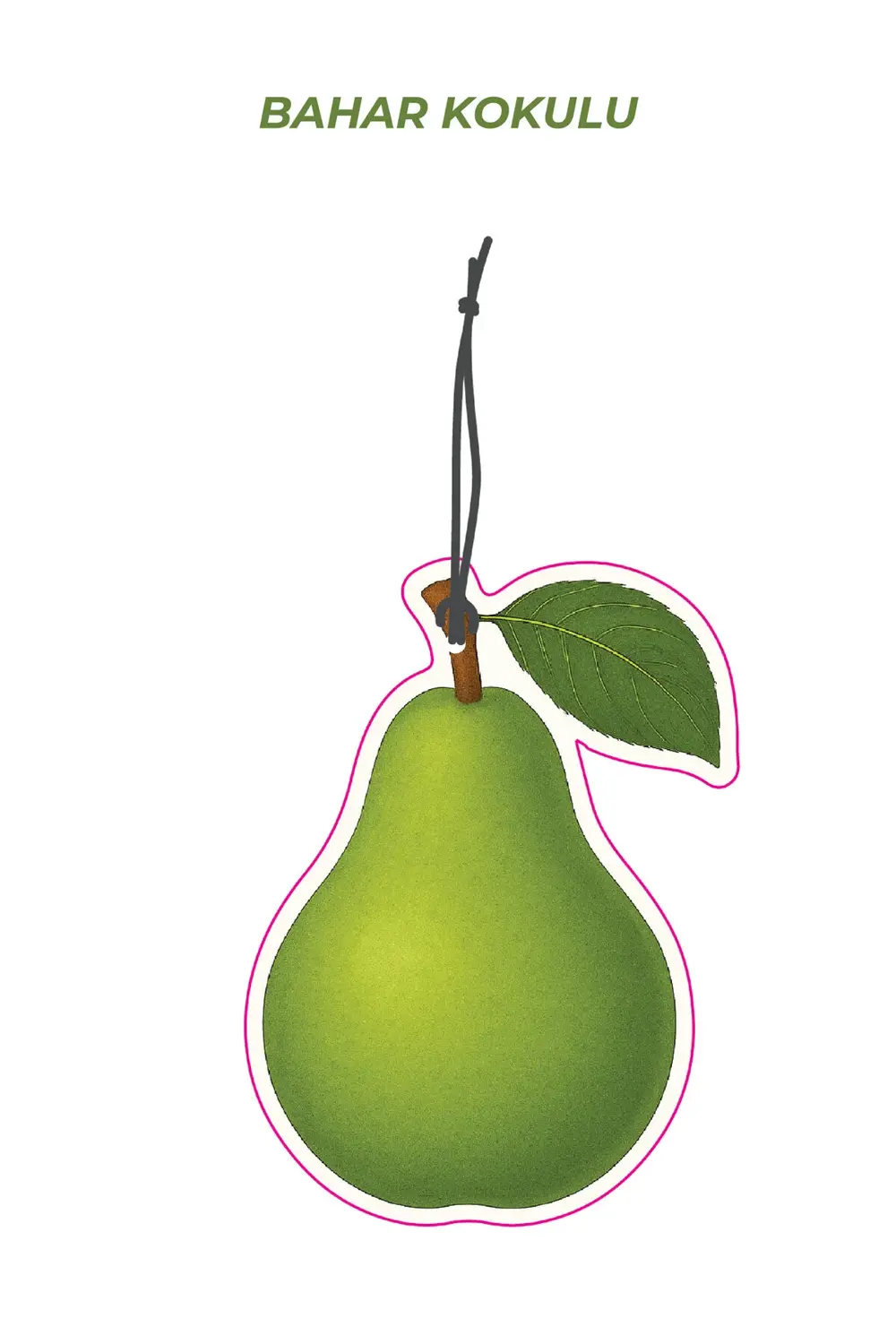 Armut Tasarımlı Araç İçi Kokusu & Dekoratif Oto Kokusu Aksesuarı