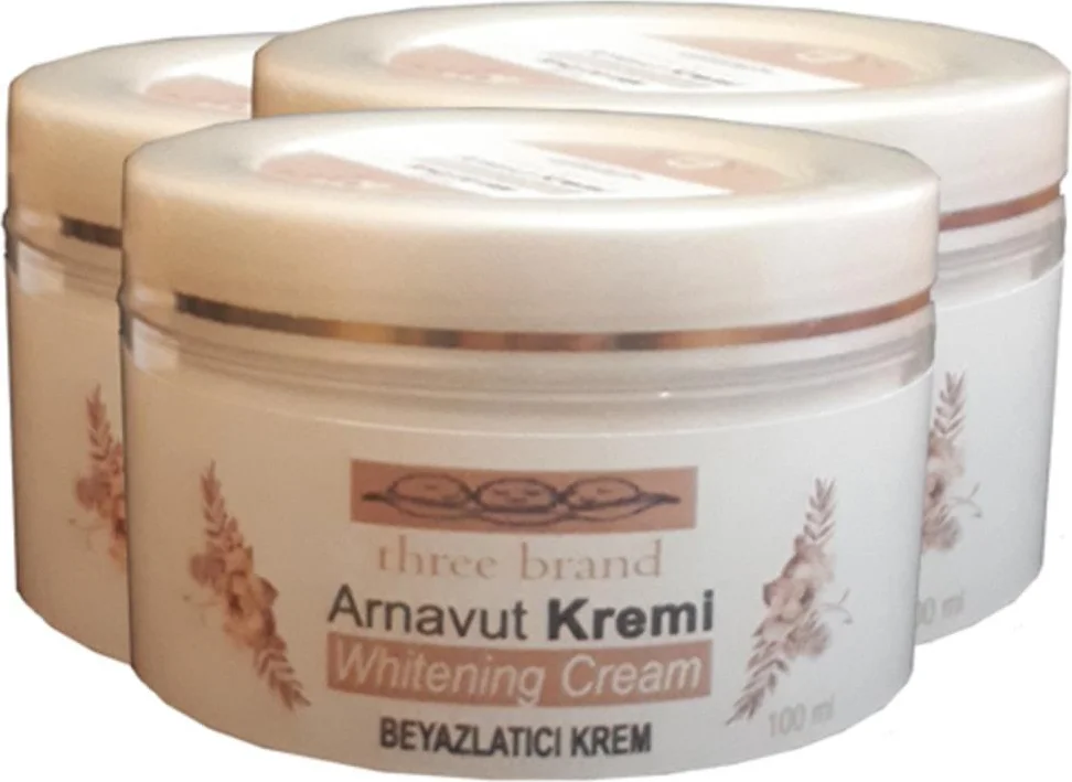 Arnavut Aklık Kremi 3'lü Set – 100ML'lik Etkili Cilt Açıcı Krem