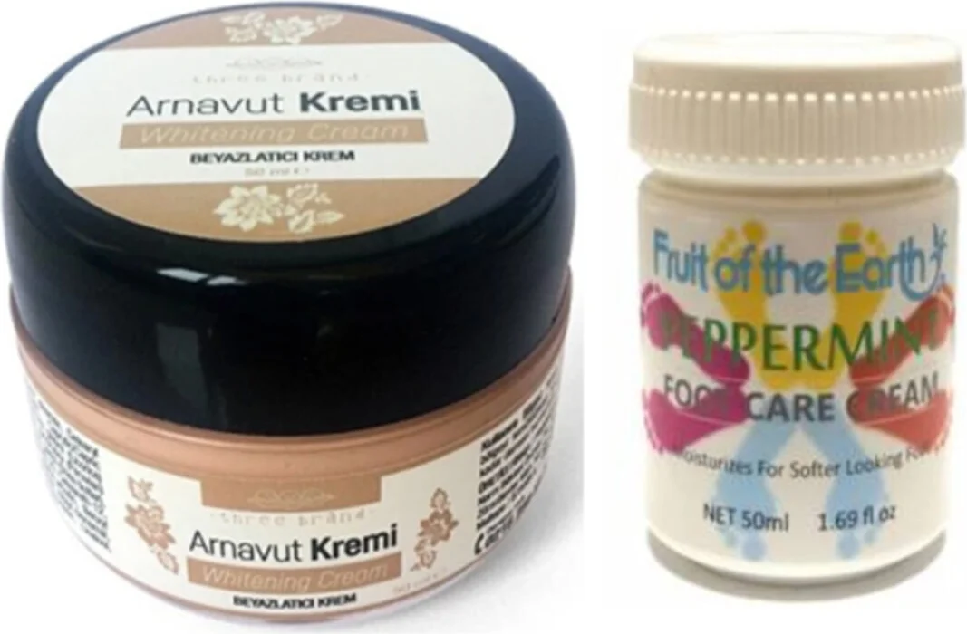 Arnavut Aklık Kremi + Ayak Bakım Kremi 50ML - Nane Ferahlığı