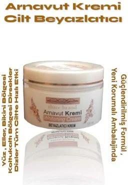 Arnavut Aklık Kremi 100ML - Cilt Beyazlatıcı ve Lekelere Karşı Etkili Krem