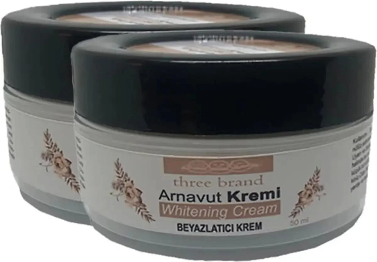 Arnavut Kremi 2 Adet Whitens Cream - Tüm Bölge Beyazlatıcı Krem 50 ml