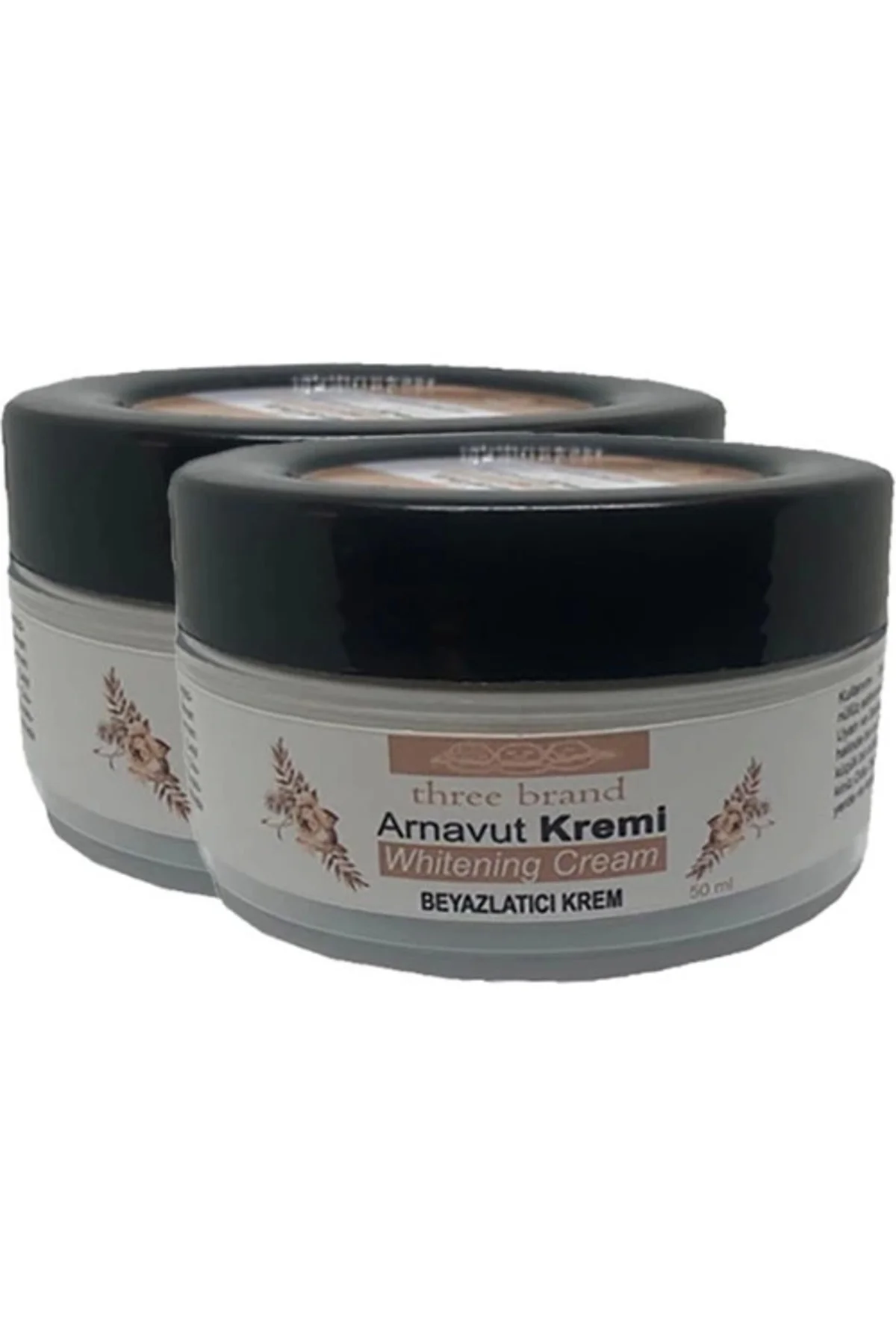 Arnavut Kremi 2'li Set – Tüm Bölge Aklık Kremi 50 ml | Cilt Beyazlatıcı Bakım