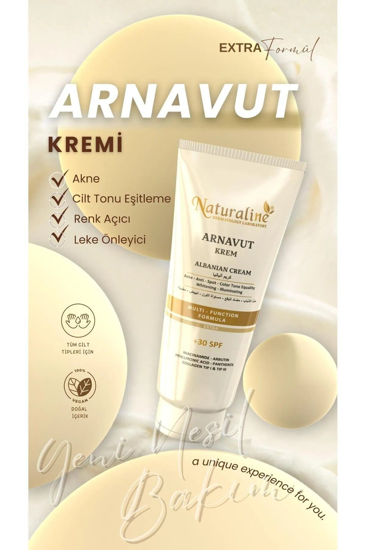 Arnavut Kremi 30 Spf