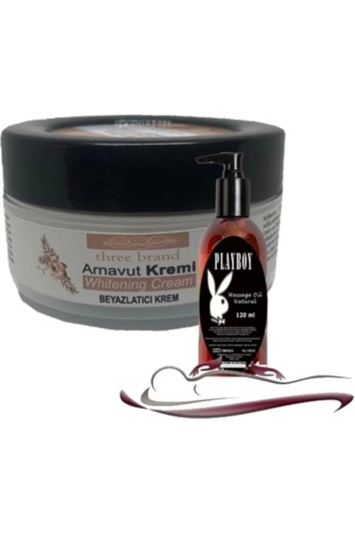 Arnavut Kremi 4'lü Set - 50ml Aklık Kremi + 120ml Masaj Yağı ile Uyumlu Fiyatı, Yorumları ve Özellikleri