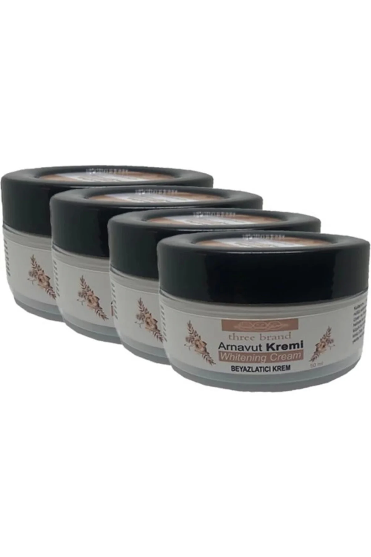 Arnavut Kremi 4'lü Set – Tüm Bölge Aklık Kremi 50 ml | Cilt Açıcı