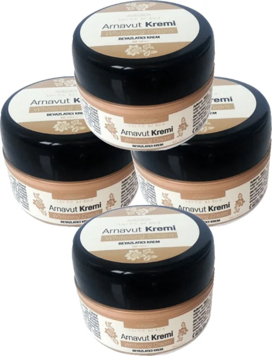 Arnavut Kremi 50 ml 4 Adet | Cilt Bakımı ve Beslenmesi İçin Etkili Çözüm