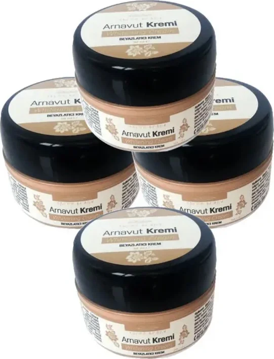 Arnavut Kremi 50 ml x 4 Adet - Cilt Bakımı ve Besleyici Nemlendirici