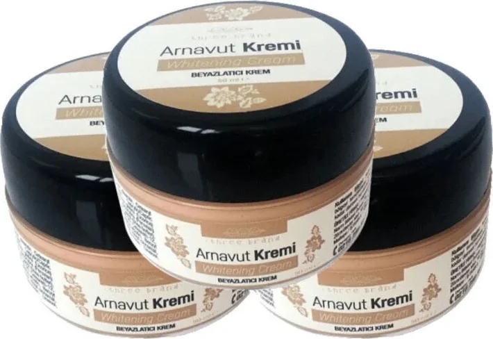 Arnavut Kremi 50 ml x 3 Adet – Doğal Cilt Bakımı