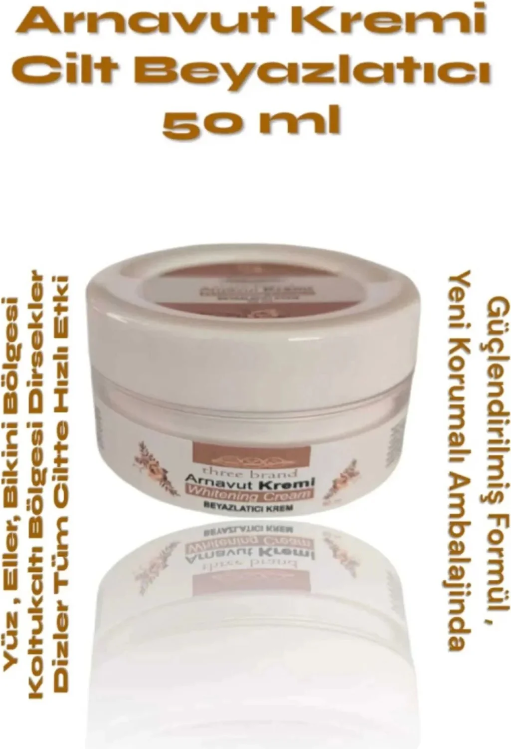 Arnavut Kremi Beyazlatıcı Bakım Kremi 100 ml - Cilt Lekeleri İçin Etkili Çözüm