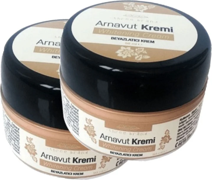 Arnavut Kremi - Cilt Beyazlatma Kremi 50 ml x 2 Adet