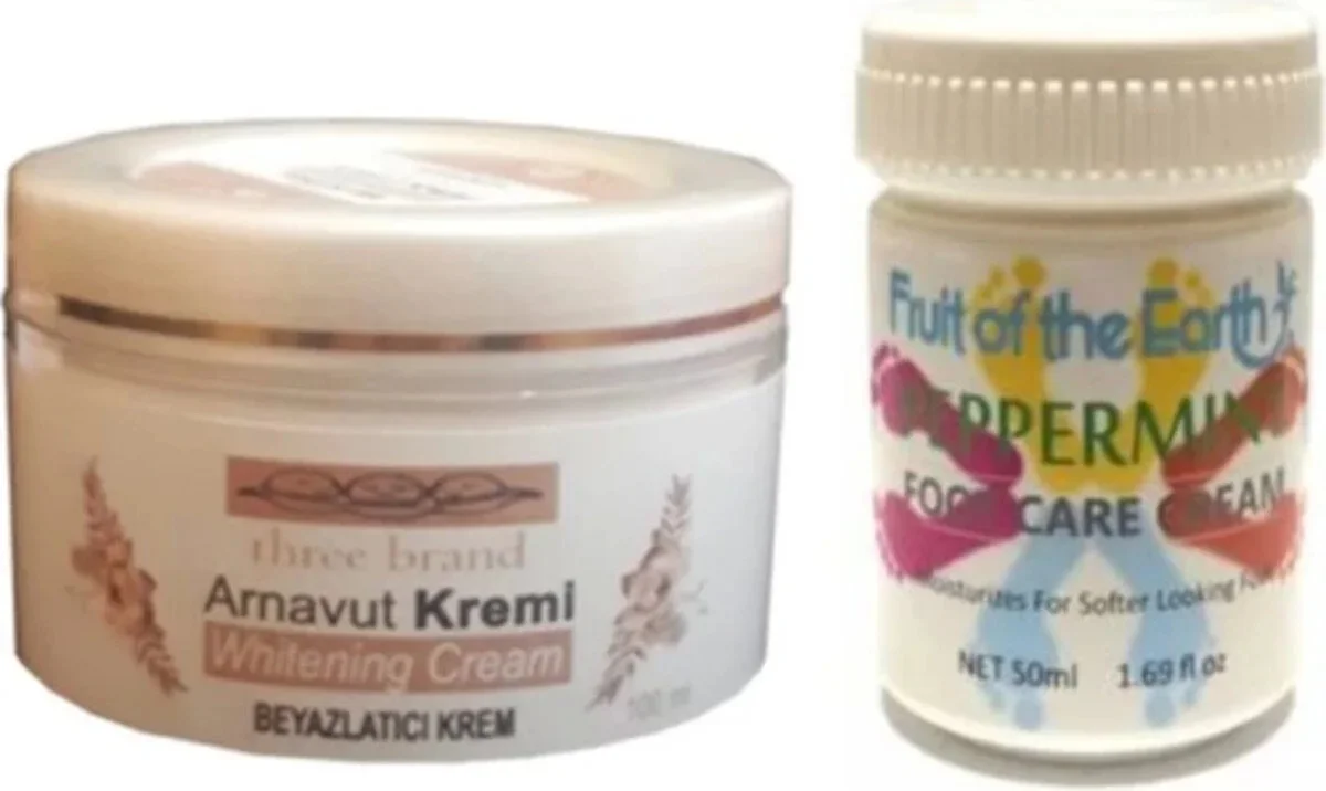 Arnavut Kremi + Foot Care Cream – 100ML+50ML Nane Ferahlığı ile Ayak Bakımı